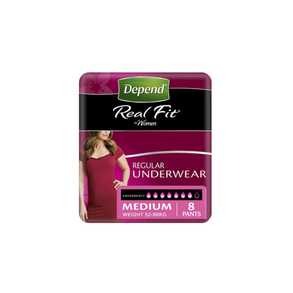 Depends Realfit For Women Regular - Caremmunity – Caring For Our Community