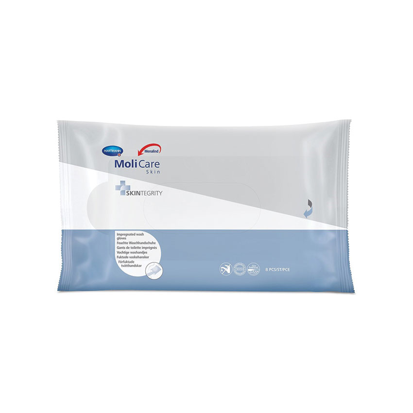 Molicare Skin Impregnated Wash Glove