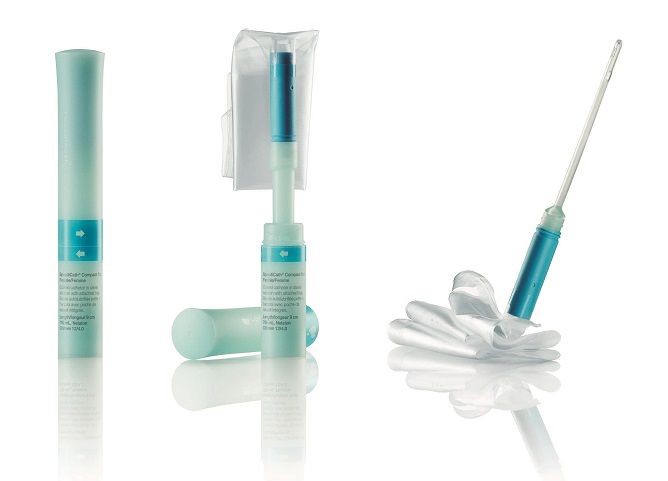 Coloplast Compact Set Intermittent Catheter with Inbuilt Bag - Hydrophilic Pre-lubricated (20pk) - Image 5