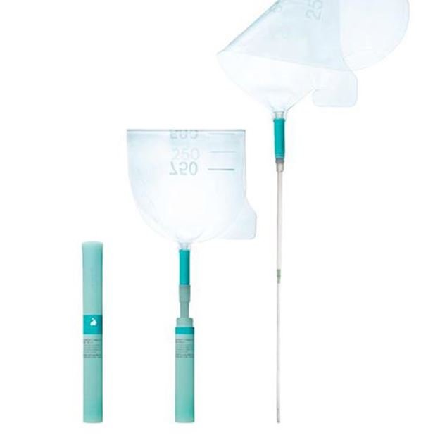 Coloplast Compact Set Intermittent Catheter with Inbuilt Bag - Hydrophilic Pre-lubricated (20pk)